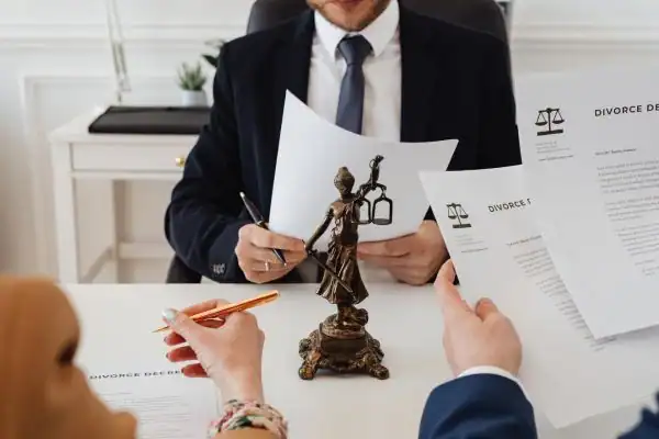 our fees Staveley from EH Mediation - image of couple in joint mediation meeting